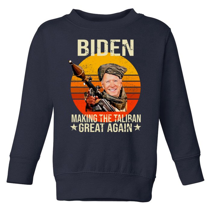 Biden Making The Taliban Great Again RPG Toddler Sweatshirt