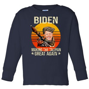 Biden Making The Taliban Great Again RPG Toddler Long Sleeve Shirt