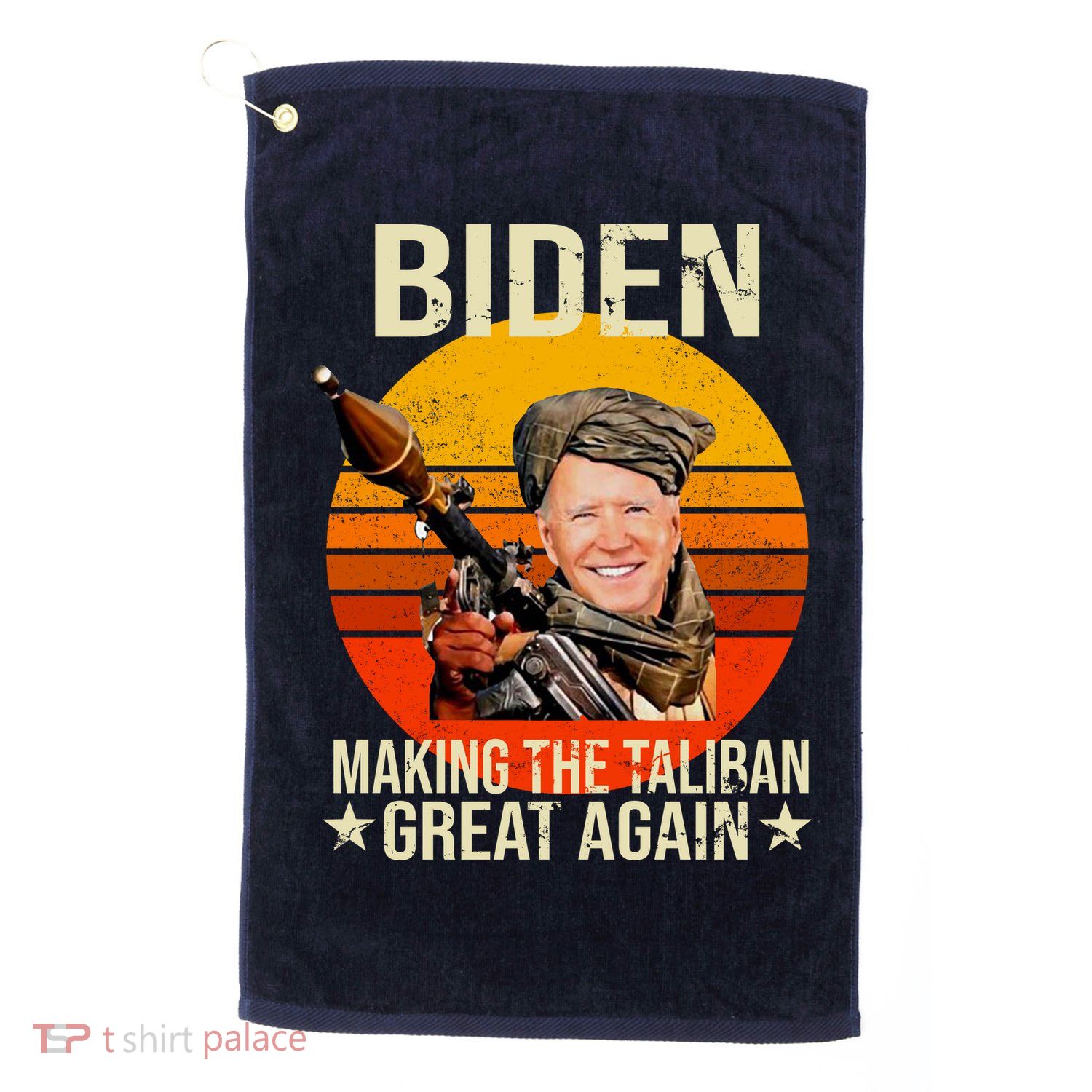 Biden Making The Taliban Great Again RPG Golf Towel