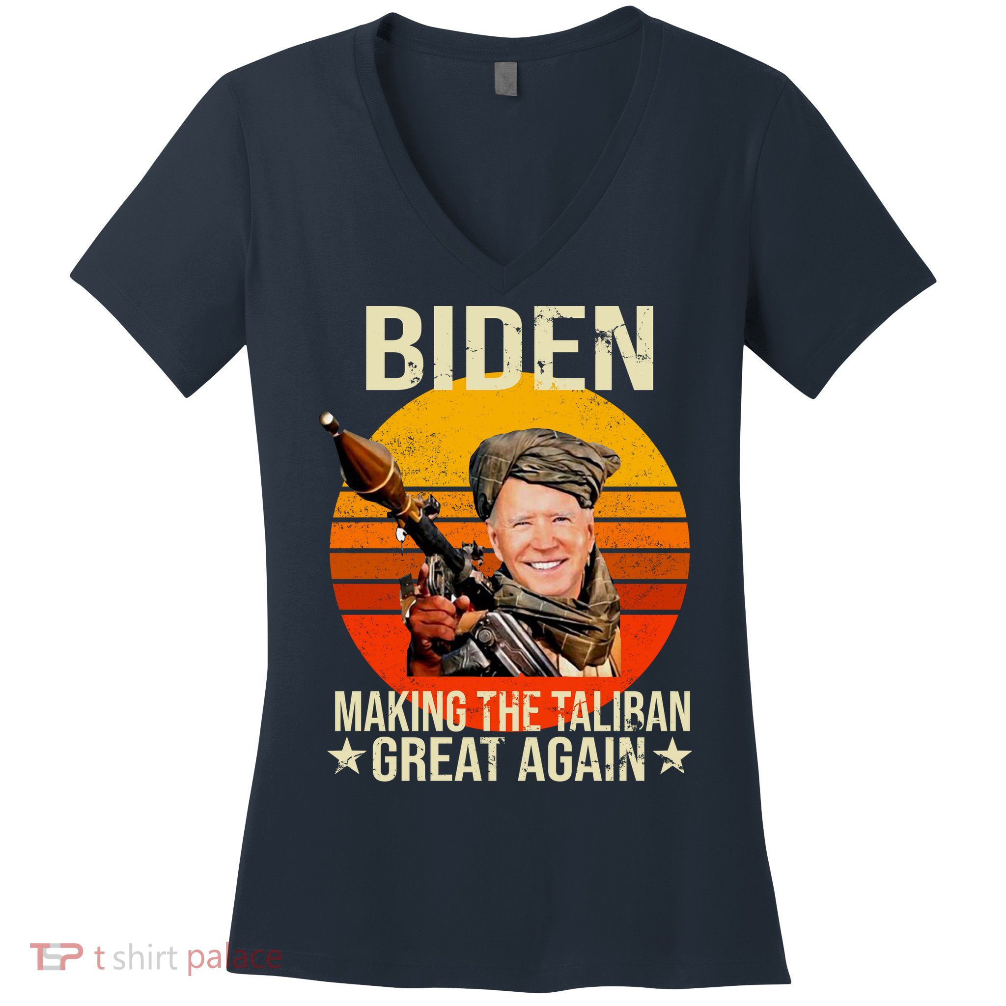 Biden Making The Taliban Great Again RPG Women's V-Neck T-Shirt