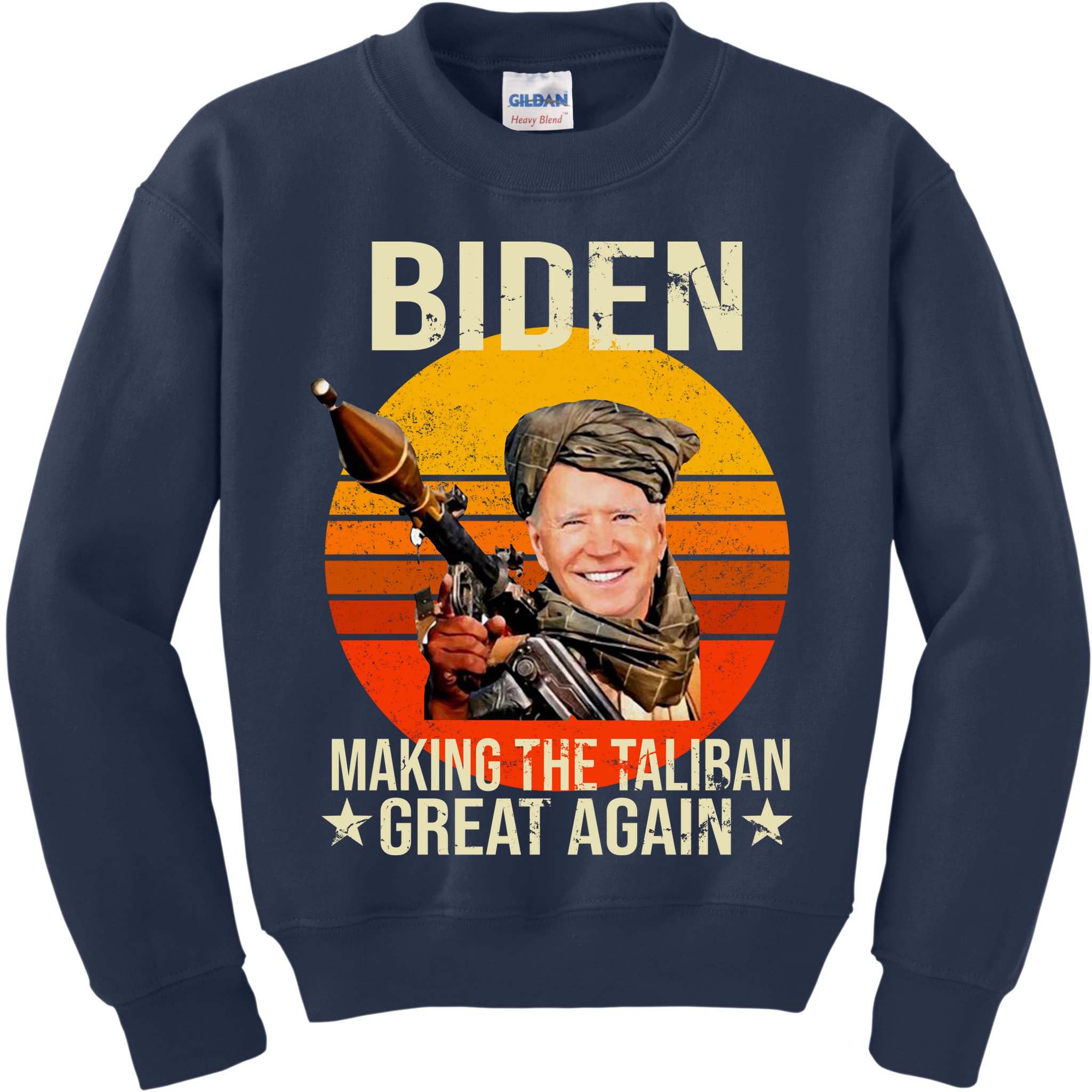 Biden Making The Taliban Great Again RPG Kids Sweatshirt