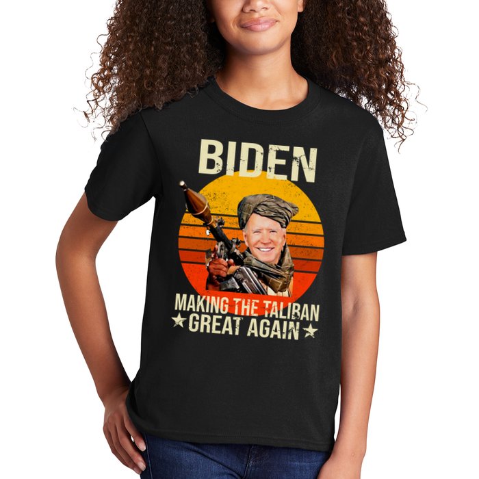 Biden Making The Taliban Great Again RPG Kids T-Shirt