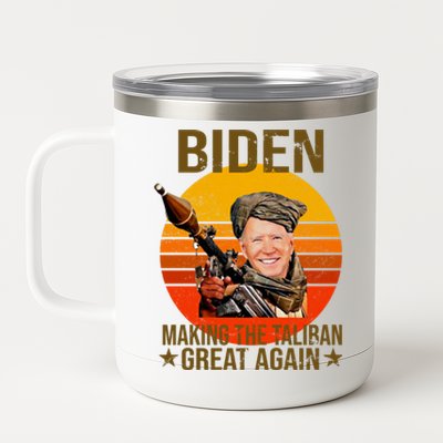 Biden Making The Taliban Great Again RPG 12 oz Stainless Steel Tumbler Cup