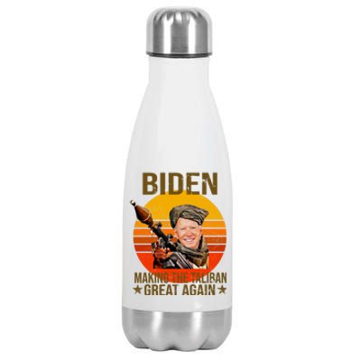 Biden Making The Taliban Great Again RPG Stainless Steel Insulated Water Bottle