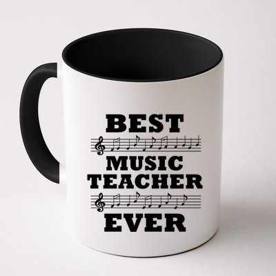 Best Music Teacher Ever Gift Mug