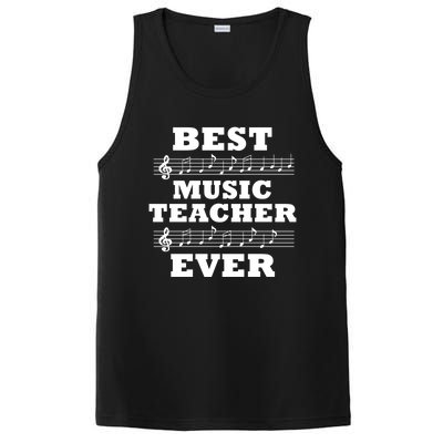 Best Music Teacher Ever Gift PosiCharge Competitor Tank