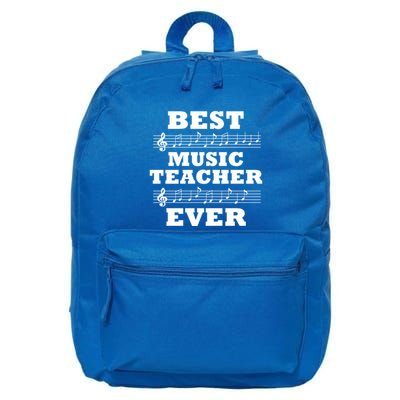 Best Music Teacher Ever Gift 16 in Basic Backpack
