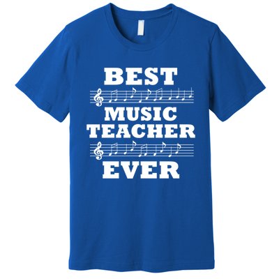 Best Music Teacher Ever Gift Premium T-Shirt