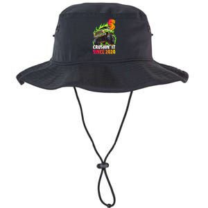 Birthday Monster Truck 5 Year Old 5th Party Born 2020 Legacy Cool Fit Booney Bucket Hat