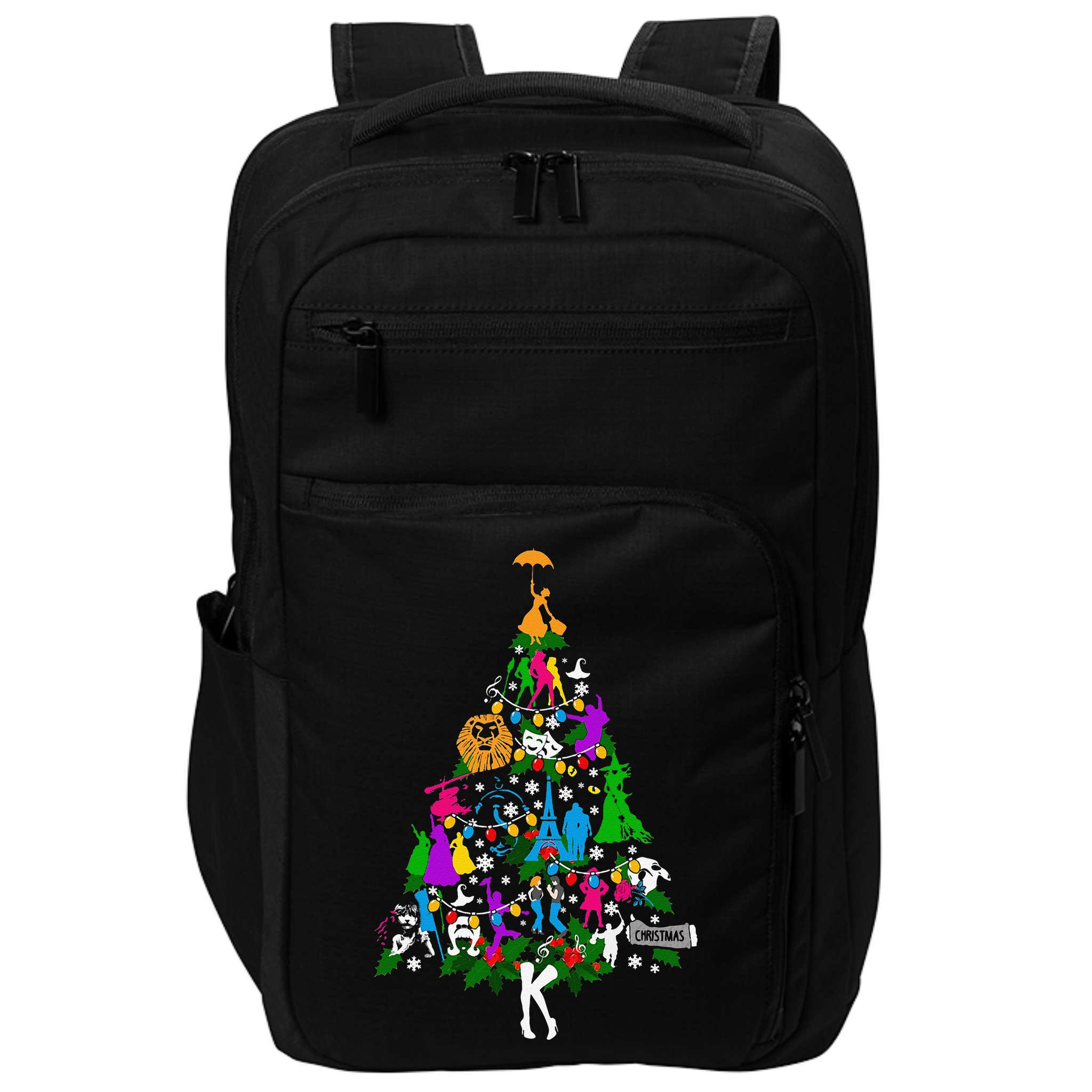 Broadway Musical Theater Christmas Tree Impact Tech Backpack