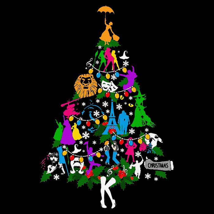 Broadway Musical Theater Christmas Tree Impact Tech Backpack