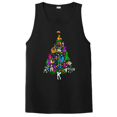 Broadway Musical Theater Christmas Tree PosiCharge Competitor Tank