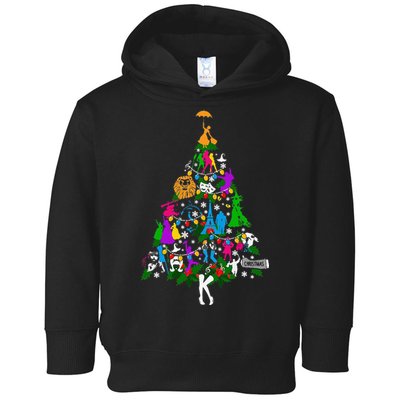 Broadway Musical Theater Christmas Tree Toddler Hoodie