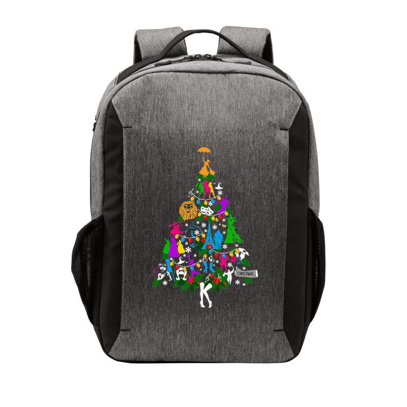 Broadway Musical Theater Christmas Tree Vector Backpack