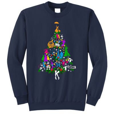 Broadway Musical Theater Christmas Tree Sweatshirt