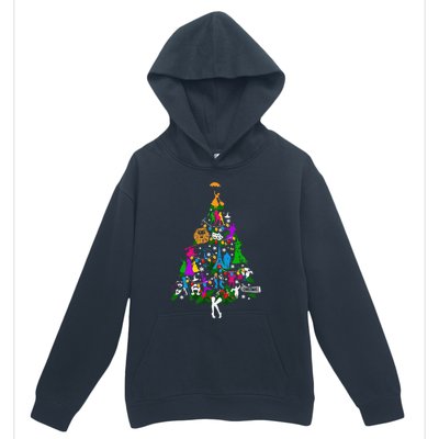 Broadway Musical Theater Christmas Tree Urban Pullover Hoodie