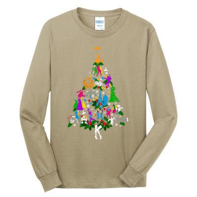 Broadway Musical Theater Christmas Tree Tall Long Sleeve T-Shirt