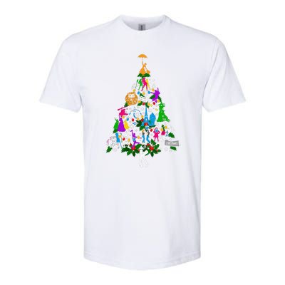 Broadway Musical Theater Christmas Tree Softstyle CVC T-Shirt