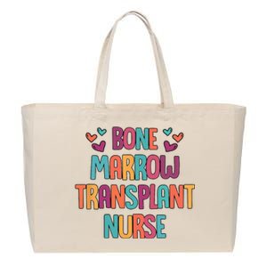 Bone Marrow Transplant Nurse Oncologist Oncology Nurse ONC Cotton Canvas Jumbo Tote