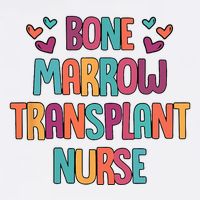 Bone Marrow Transplant Nurse Oncologist Oncology Nurse ONC Button