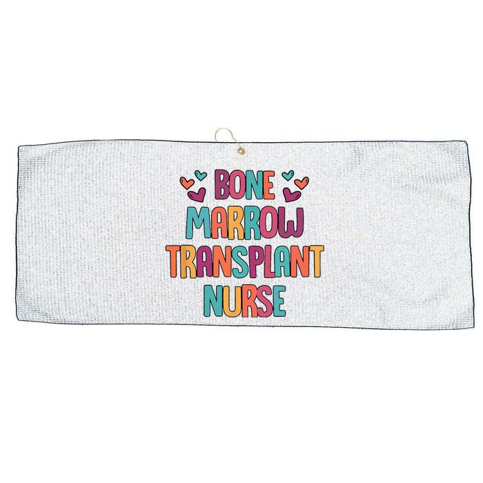 Bone Marrow Transplant Nurse Oncologist Oncology Nurse ONC Large Microfiber Waffle Golf Towel