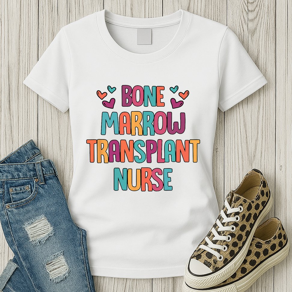 Bone Marrow Transplant Nurse Oncologist Oncology Nurse ONC Womens T-Shirt