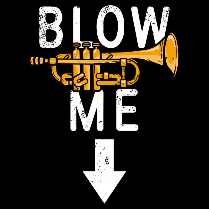 Blow Me Trumpet Funny Gift Backpack