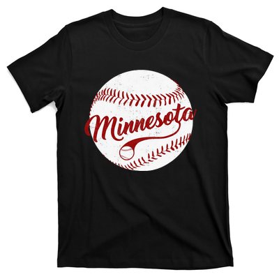 Baseball Minnesota Team Love Baseball National Pastime T-Shirt