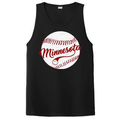 Baseball Minnesota Team Love Baseball National Pastime PosiCharge Competitor Tank