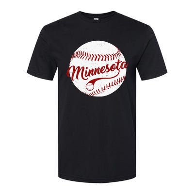 Baseball Minnesota Team Love Baseball National Pastime Softstyle® CVC T-Shirt