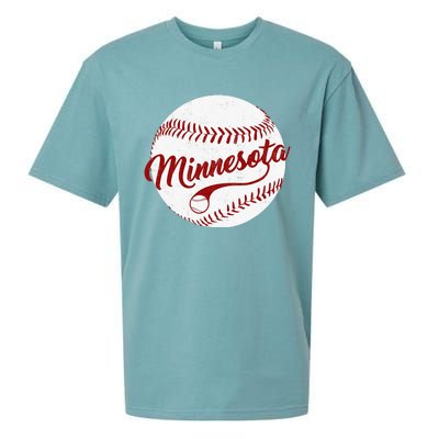 Baseball Minnesota Team Love Baseball National Pastime Sueded Cloud Jersey T-Shirt