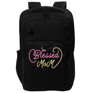 Blessed Mom T Impact Tech Backpack