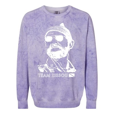 Bill Murray Team Zissou Colorblast Crewneck Sweatshirt