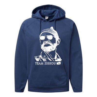 Bill Murray Team Zissou Performance Fleece Hoodie