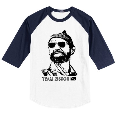 Bill Murray Team Zissou Baseball Sleeve Shirt