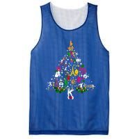 Broadway Musical Theatre Christmas Tree Funny Xmas Gift Mesh Reversible Basketball Jersey Tank