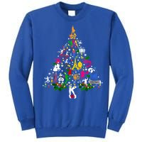 Broadway Musical Theatre Christmas Tree Funny Xmas Gift Tall Sweatshirt