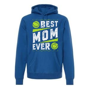 Best Mom Tennis Gift Premium Hoodie