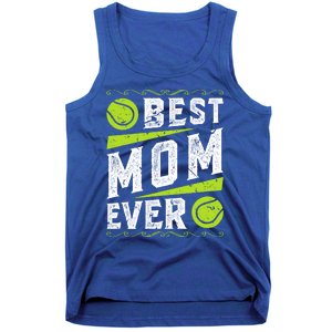 Best Mom Tennis Gift Tank Top