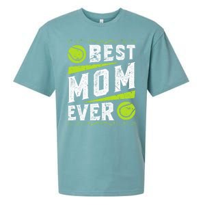 Best Mom Tennis Gift Sueded Cloud Jersey T-Shirt