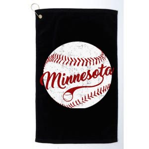 Baseball Minnesota Team Love Baseball National Pastime Platinum Collection Golf Towel