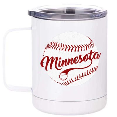 Baseball Minnesota Team Love Baseball National Pastime 12 oz Stainless Steel Tumbler Cup