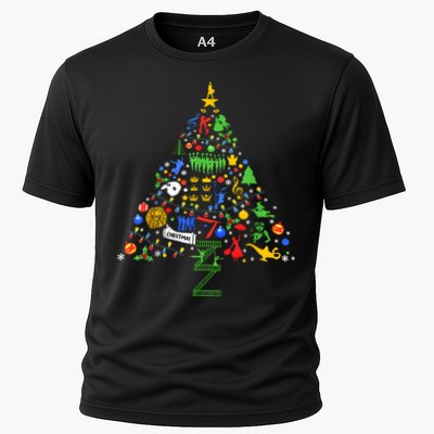 Broadway Musical Theatre Christmas Tree Cooling Performance Crew T-Shirt