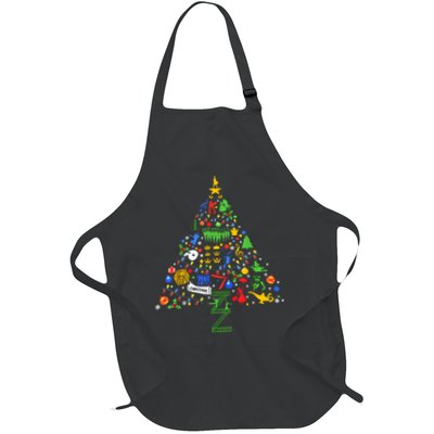 Broadway Musical Theatre Christmas Tree Apron