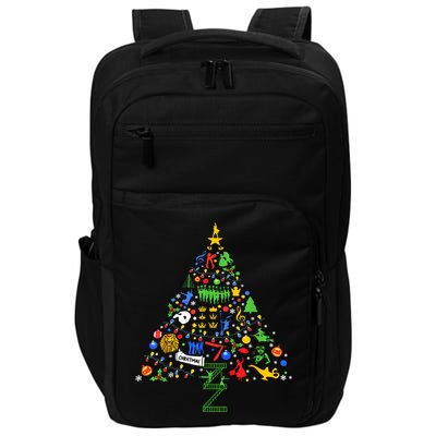 Broadway Musical Theatre Christmas Tree Impact Tech Backpack