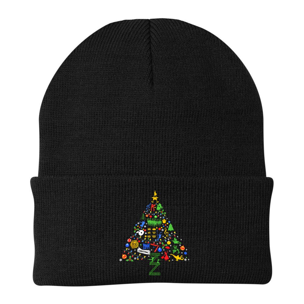 Broadway Musical Theatre Christmas Tree Beanie