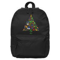 Broadway Musical Theatre Christmas Tree 16 in Basic Backpack