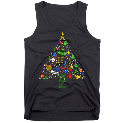 Broadway Musical Theatre Christmas Tree Tank Top
