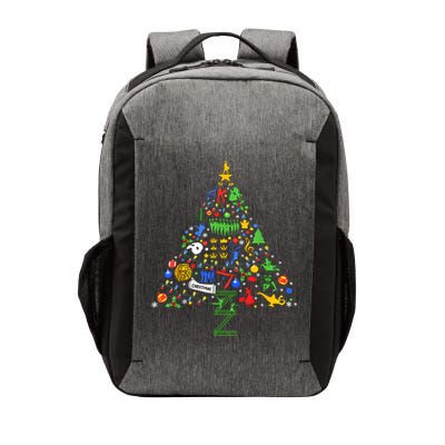 Broadway Musical Theatre Christmas Tree Vector Backpack
