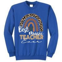 Best Music Teacher Ever Boho Rainbow Teacher Appreciation Gift Sweatshirt